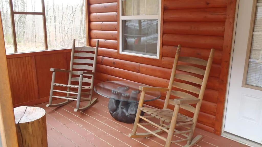 Gas Fireplace, Firepit, And Cedar Adirondack Chair Spencer 외부 사진